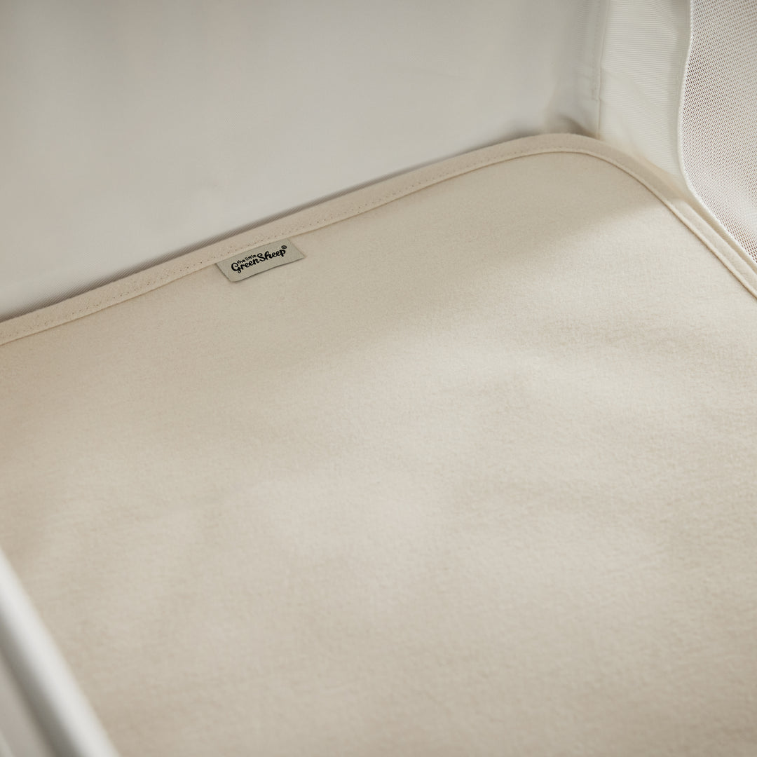 Bio-Matratzenschoner für das Babybett