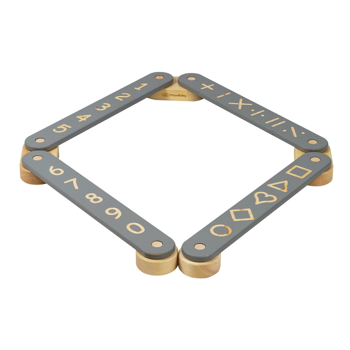 Meow Baby Montessori Wooden Balance Beam  - Hola BB