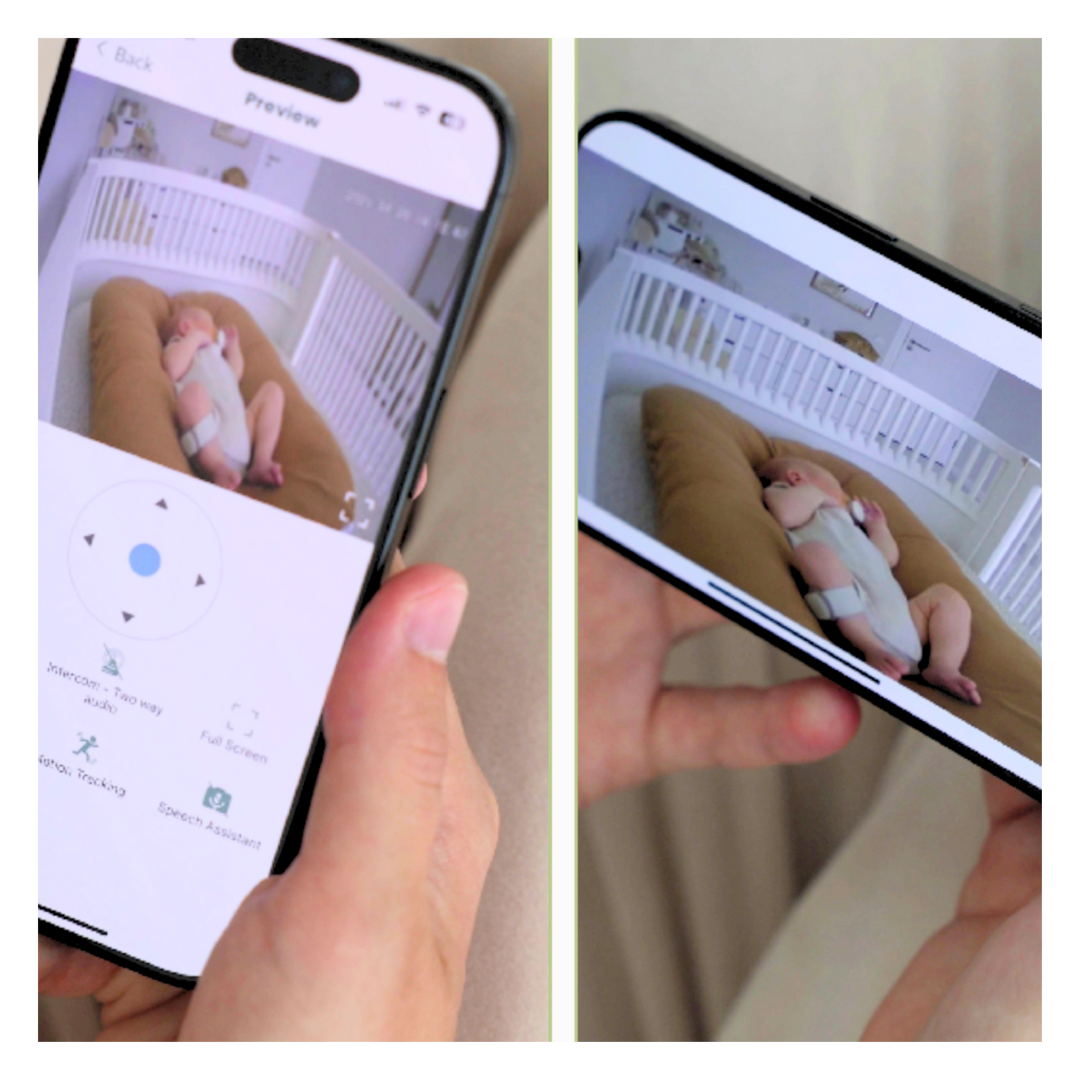 BabySensor Relax : moniteur bébé connecté intelligent avec capteur, caméra HD et connexion 4G