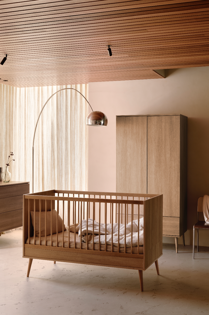 Flow Umbaubett – 140 x 70 cm – Honey Ash