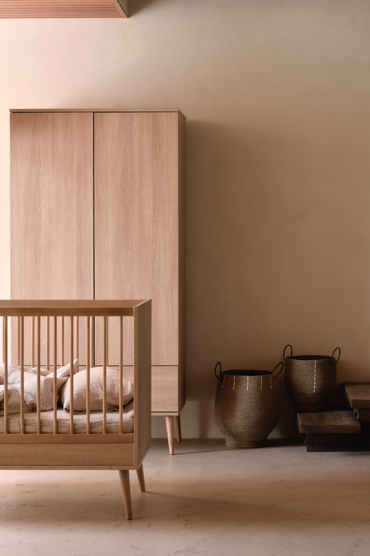 Flow Umbaubett – 140 x 70 cm – Honey Ash