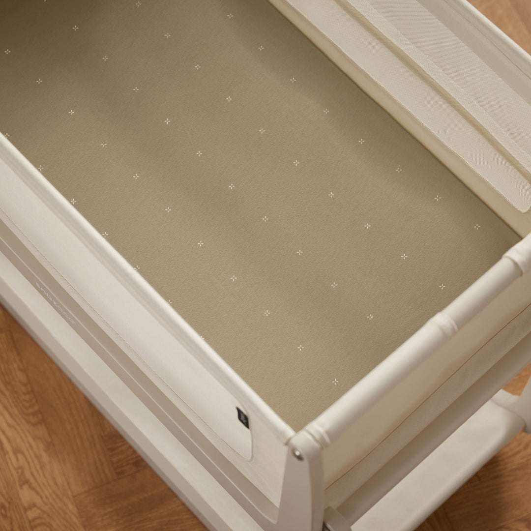 Duo de draps‑housses pour SnuzPod et lit bébé