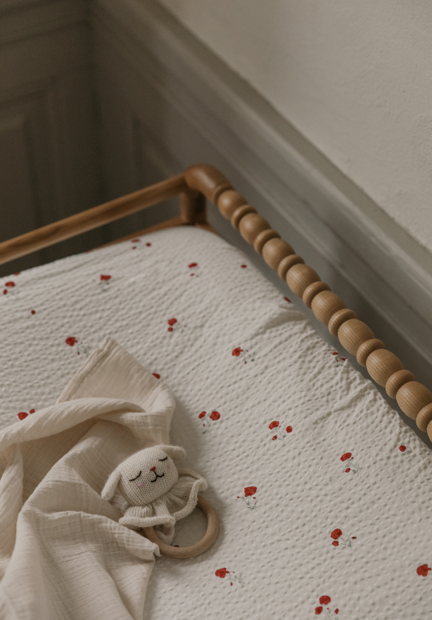 Housse de matelas à langer - Seersucker