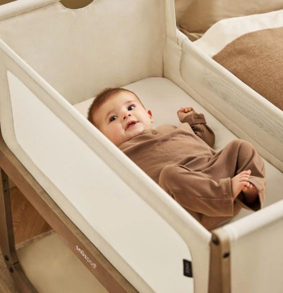Duo de draps‑housses pour SnuzPod et lit bébé