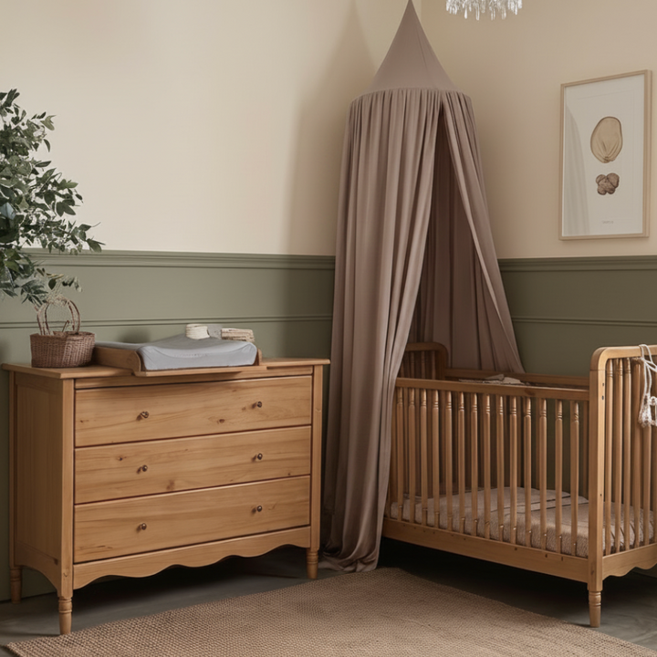 Lit Heritage Vintage + Barrière Pour Tout-Petit