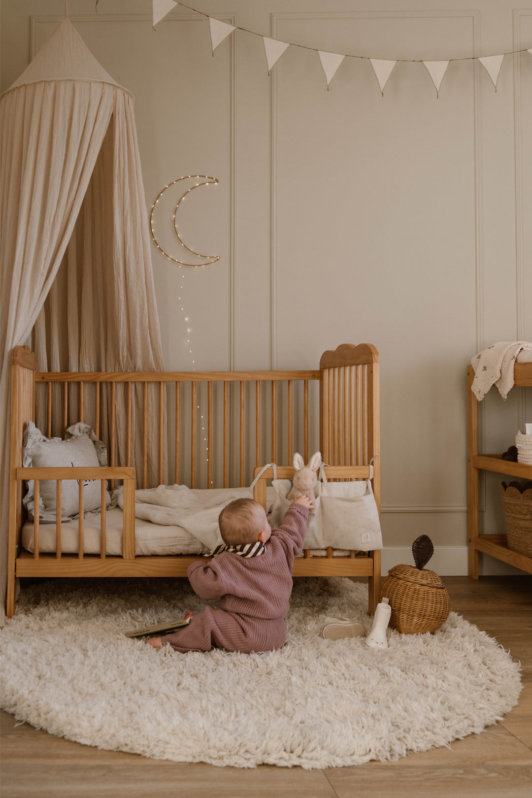 Rose Cot Day Bed Side Franny Rose