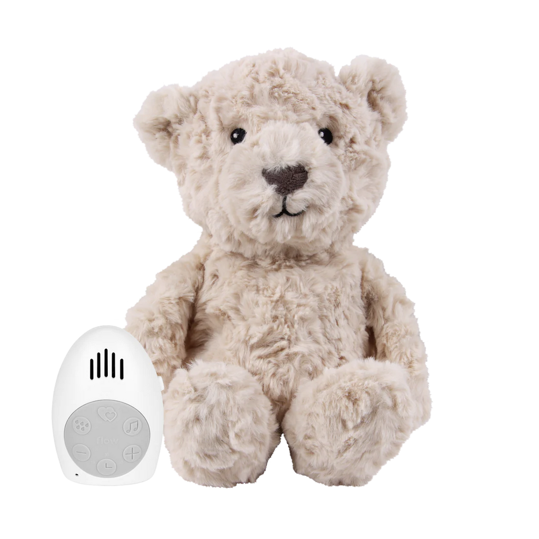 Flow Amsterdam Lou Bear - Heartbeat comforter Flow Beige - Hola BB
