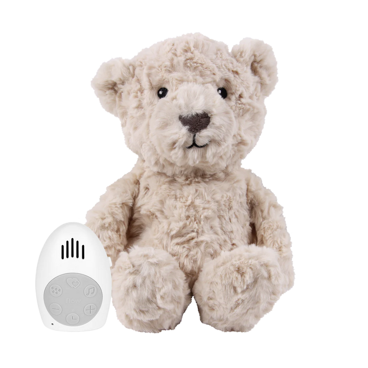 Flow Amsterdam Lou Bear - Heartbeat comforter Flow Beige - Hola BB